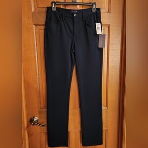 NYDJ knit ponte pants navy blue size 2